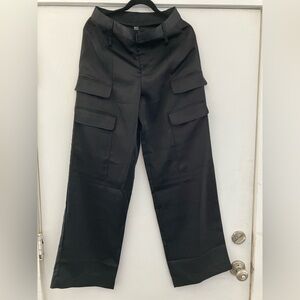 Black Cargo Pants Noli